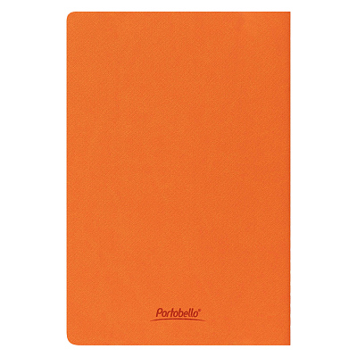 Блокнот Corsa slim, оранжевый