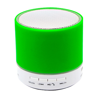Беспроводная Bluetooth колонка Attilan (BLTS01), зеленая (Зеленый)