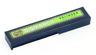 Бритва опасная Dovo - ручка- эбеновое дерево, 6/8",1/1