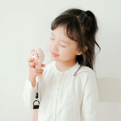 Портативный вентилятор Solove F6 Fan, розовый