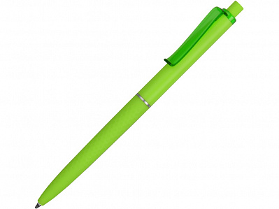 Ручка пластиковая soft-touch шариковая Plane (Зеленое яблоко)