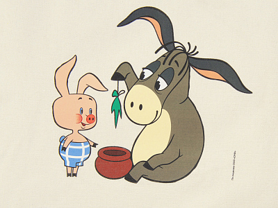 Сумка из плотного хлопка Винни-Пух, 220 г/м2