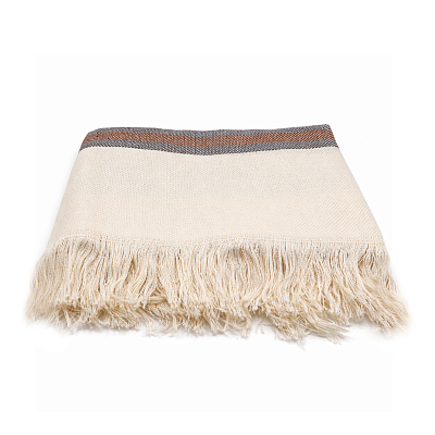 Плед полушерстяной EDITA, бежевый