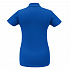 Рубашка поло женская ID.001 ярко-синяя - Фото 2
