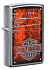 Зажигалка ZIPPO Harley-Davidson® с покрытием Street Chrome™, латунь/сталь, серебристая, 38x13x57 мм - Фото 1
