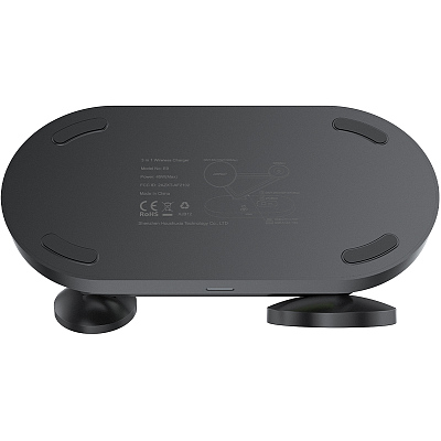 Беспроводное ЗУ ACEFAST E9 desktop 3-in-1 wireless charging holder