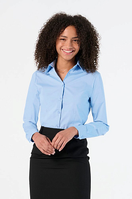 Рубашка женская с длинным рукавом Eden 140 черная