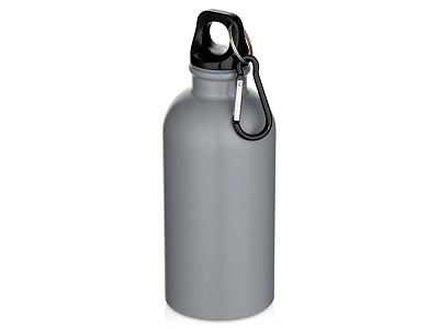 Бутылка для воды Oregon, переработанная сталь, 400 мл