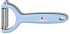 Нож для чистки томатов и киви VICTORINOX, двусторонее зубчатое лезвие, голубая рукоять - Фото 1