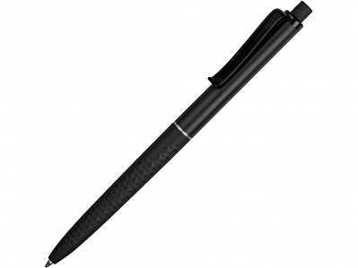 Ручка пластиковая soft-touch шариковая Plane (Черный)