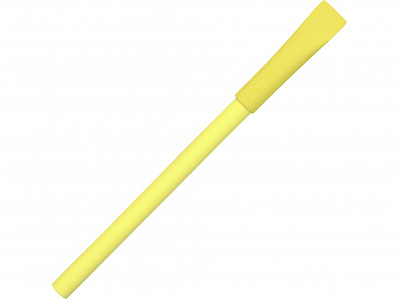 Ручка из бумаги с колпачком Recycled (Желтый)