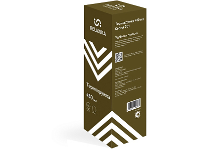 Термос Relaxika 701, 480 мл