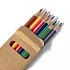 Набор цветных карандашей двухцветных MERIDIAN, 6шт./12 цветов - Фото 1