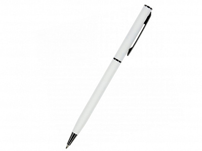 Ручка металлическая шариковая Palermo, софт-тач (Белый)