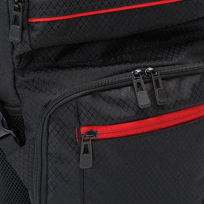 Рюкзак TORBER XPLOR с отделением для ноутбука 15", чёрный, полиэстер, 49 х 34,5 х 18,5 см