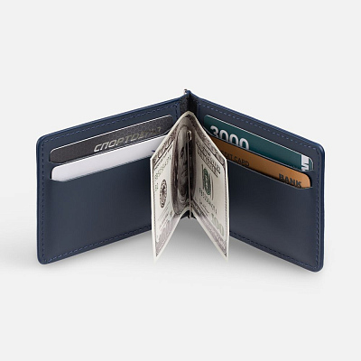 Зажим для купюр Alaska, синий