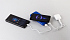 Беспроводное зарядное устройство "Sticky SOFTTOUCH", 10000 mAh с подсветкой логотипа и присосками, синий - Фото 4