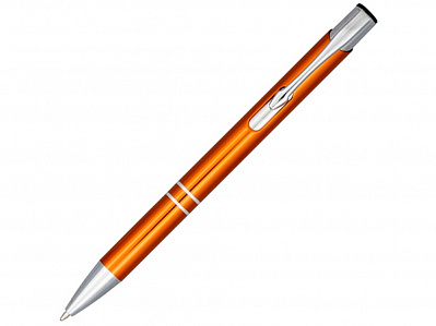 Ручка металлическая шариковая Moneta с анодированным покрытием (Оранжевый)