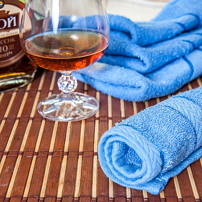 Салфетка махровая "LAKE" 6-01