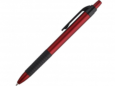 Шариковая ручка с металлической отделкой CURL (Бордовый)