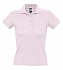 Рубашка поло женская People 210, нежно-розовая - Фото 1