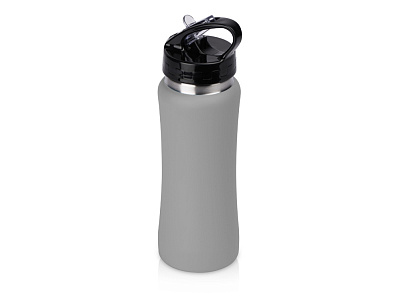 Бутылка для воды Bottle C1, soft touch, 600 мл (Серый)