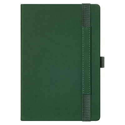 Ежедневник Альфа (Alpha) недатированный, зеленый/оливковый