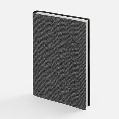 Ежедневник-органайзер Twill, недатированный, черный