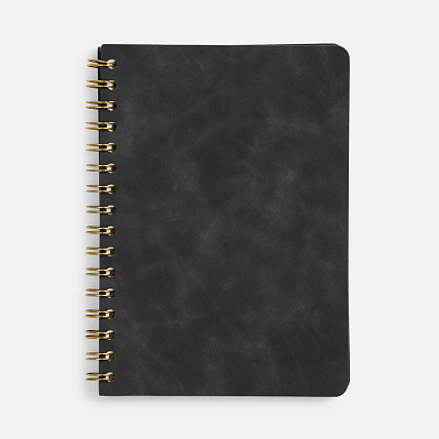 Ежедневник Spiral, недатированный, черный (Чёрный) Ежедневник Spiral, недатированный, черный (Чёрный)