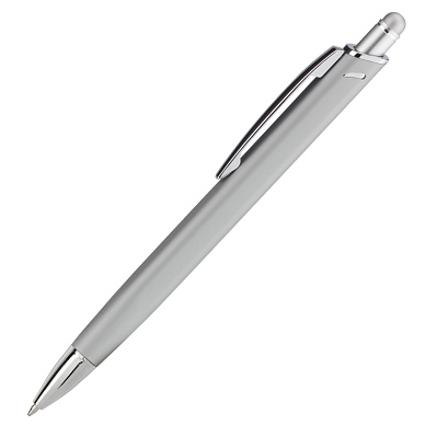Шариковая ручка Quattro, серебряная (Серебряный)