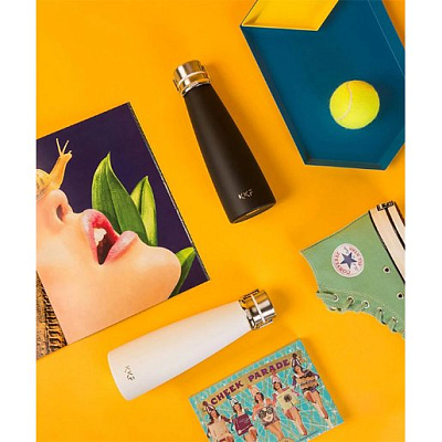 Умный термос Kiss Kiss Fish, черный