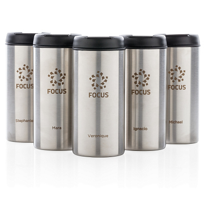 Термокружка Metro из переработанной нержавеющей стали RSC, 300 мл