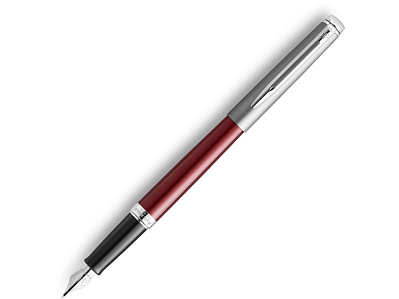 Ручка перьевая Hemisphere Entry Point (Красный, черный, серебристый)
