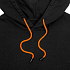 Шнурок в капюшон Snor, оранжевый неон - Фото 2
