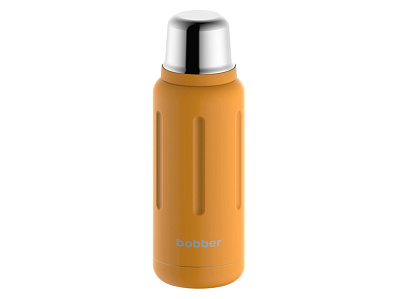 Вакуумный термос Flask, 1000 мл (Оранжево-желтый)