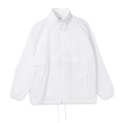 Ветровка из нейлона Surf 210, оранжевая (Белый)