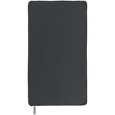 Спортивное полотенце Vigo Medium, темно-серое (графит)