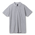 Рубашка поло мужская Spring 210, серый меланж - Фото 1