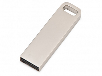 USB 2.0- флешка на 16 Гб Fero с мини-чипом (Серебристый)