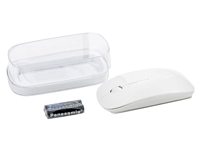 Мышь оптическая беспроводная Desmo в кейсе