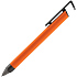 Ручка шариковая Standic с подставкой для телефона, оранжевая - Фото 2