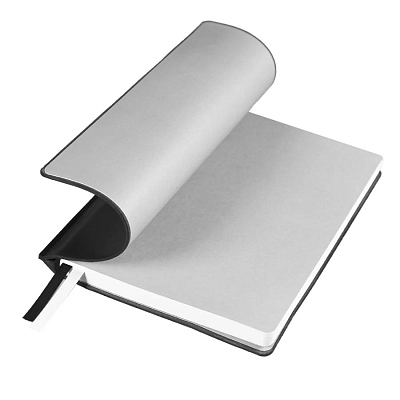 Ежедневник недатированный MAVE, черный, формат А5, блок в линейку