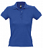 Рубашка поло женская People 210, ярко-синяя (royal) - Фото 1