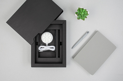 Набор "Light gray J"  (Серый с белым)