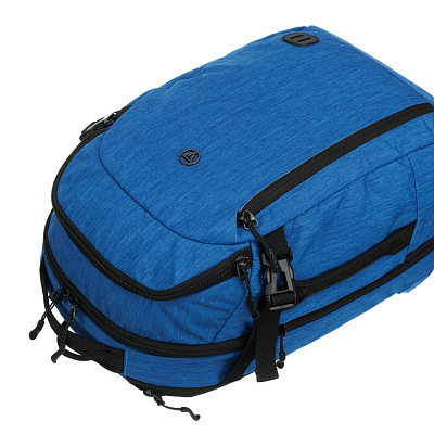 Рюкзак TORBER MOBI с отделением для ноутбука 15'', синий, полиэстер, 31 x 20 x 47 см, 29 л