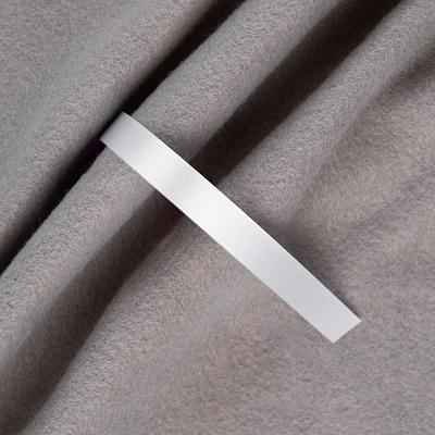 Лента сатиновая Satin 10 М, белая, 100 см (Белый)