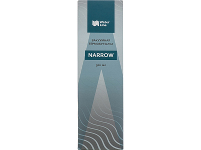 Термобутылка Narrow с вакуумной медной изоляцией, 500 мл
