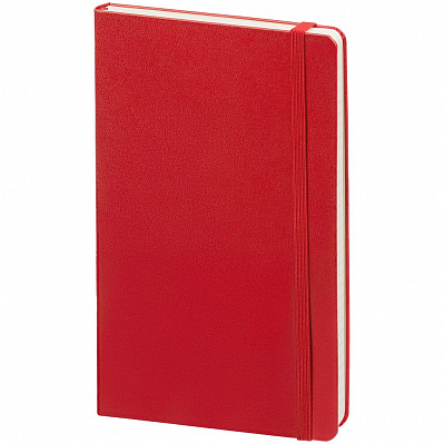 Записная книжка Moleskine Classic Large, в линейку, красная (Красный)