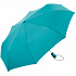 Зонт складной AOC, бирюзовый - Фото 1