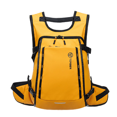 Рюкзак TORBER Mobi , полиэстер 900D с PU покрытием, 45 х 32 х 20 см (Желтый)